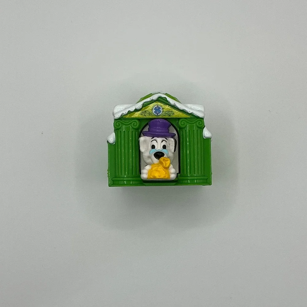Disney 102 Dalmatians McDonalds Happy Meal Toy Holiday Bank Puppy 2000 Green‎